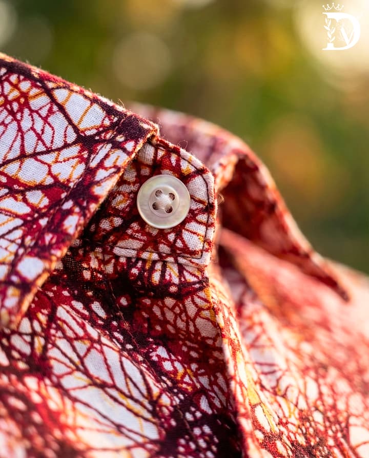 Web Print - Orange and Red Shirt - CP